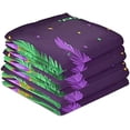 thumbnail image 4 of SKYSONIC Mardi Gras Kitchen Towel 18"x28" Set of 6,Super Soft Absorbent Hand Towel Tea Towel Tableware Cleaning Rag for Kitchen, Hotel, Bathroom, 4 of 7