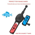 thumbnail image 6 of JIAHAOO Joy-Con Fishing Rod Controller Game ABS Rotary Real Reel Realistic Fishing Game Enjoy for Switch, 6 of 9