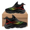thumbnail image 1 of Zapatillas deportivas polinesias hawaianas de moda para mujer, zapatillas de tenis de moda para otoño e invierno, para trabajo al aire libre, transpirables, cómodas y suaves., 1 of 6