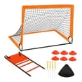 thumbnail image 4 of Portería de fútbol, ​​puerta de fútbol, ​​juego de entrenamiento de fácil instalación, juegos deportivos, red de fútbol, ​​portería de fútbol para el, 4 of 8