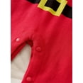 thumbnail image 6 of ATAIKU My First Christmas Baby Boy Girl Cotton Outfit Newborn Santa Claus Romper with Hat Infant Xmas Jumpsuit 3-6 Months, 6 of 8