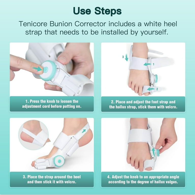 Bunion Corrector - Orthopaedic Big Toe Straightener For Bunion Relief