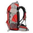 thumbnail image 3 of Loowoko Sac à Dos de Randonnée 50L Sac à Dos de Voyage Camping avec Housse de Pluie - Sans Cadre Interne, 3 of 6