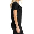 thumbnail image 3 of Mafoose Women's PosiCharge Tri-Blend Wicking Dolman Tee Black Triad Solid X-Small, 3 of 5