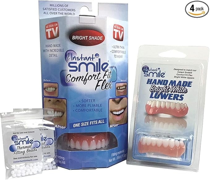 Instant Smile Comfort Fit Flex - Natural Shade Snap Veneers