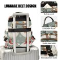 thumbnail image 3 of FORMRS Mini Backpack Purse for Women Travel Daypack Casual Shoulder Bag, Winter Goose Scarves, 3 of 7