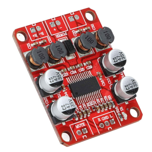 Placa amplificadora de doble canal, placa amplificadora de potencia Placa amplificadora de potencia digital TPA3110 Placa amplificadora de potencia de vídeo construida para profesionales