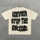 thumbnail image 2 of Camiseta Y2k para hombre, camiseta Harajuku con estampado gráfico de Hip Hop, Camiseta de algodón de gran tamaño con cuello redondo, Tops góticos de manga corta Ins, 2 of 5