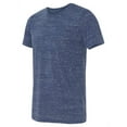 thumbnail image 1 of Gravity Threads Chemise Uni Design Marbre en Polycoton, Marine 2X, 1 of 2