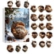 thumbnail image 1 of Calendario De Animales Con Pias, 30 X 30 Cm, Marco De Madera, Decoracin De Pared, Sala De Estar, 1 Calendario, Marrn, UKHBMC, 1 of 3
