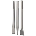 thumbnail image 4 of Hammer Drill Chisels Set, Concrete Removal Tool 3Pcs Chisel Kit Torsion Resistant Labor Saving High Hardness  For  Electrical Tools For  For  Round Handle,5 Pit Handle, 4 of 8