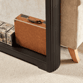 thumbnail image 2 of Barara King Console Table, Entryway Table, Display Shelf,70.1" Narrow Wooden Console Sofa Table for Entranceways, Corridors, and Front Door, Black, 2 of 10