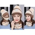 thumbnail image 3 of Gorro de invierno Brillar 3 piezas con bufanda y mascarilla, 3 of 5