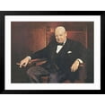 thumbnail image 2 of Art.com Sir Winston Churchill Art Print by Arthur Pan, Black Frame Wall Art, 40" x 32", 2 of 5