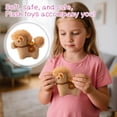 thumbnail image 4 of Stuffed Animals Plush Toys Yuanbao Horse Pony Design Soft Cuddly Dolls Ideal Mother’s Day Gift Home Living Room Decor Plushies(Brown), 4 of 6