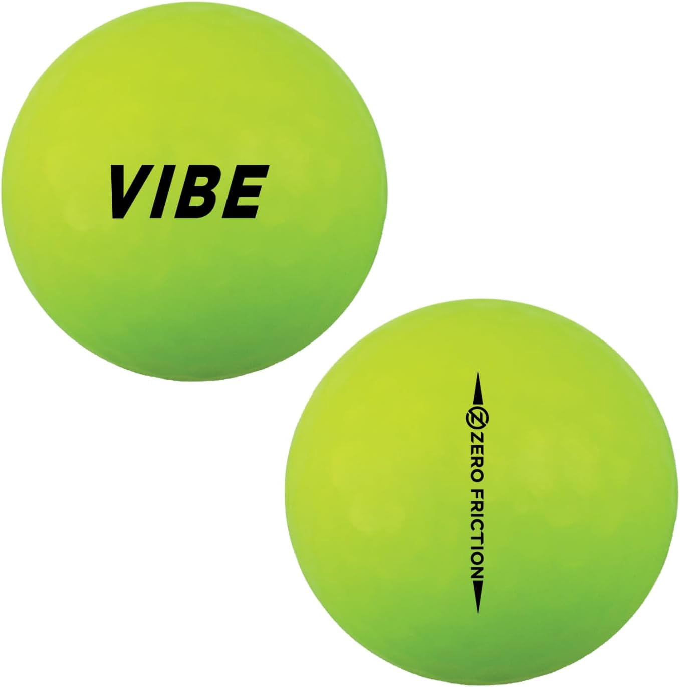 Zero Friction Vibe Multi Colored Golf Balls - 36 Pack