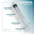 thumbnail image 3 of BH Supplies 20ml Luer Lock Tip Syringes (No Needle) - Sterile, Individually Wrapped - 50 Syringes, 3 of 4