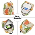 thumbnail image 5 of Fashion Quilted Backpack for Women Lightweight Travel Daypack Casual Bag for Shopping Travel Paint Splatter Pattern S, 5 of 7