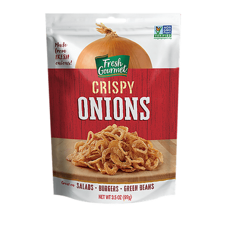 CRISPY ONIONS LIGHTLY SALTED 3.5 oz