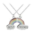 thumbnail image 1 of PVCS Collier Clavicule Mode Frais Meilleures Amies Bijoux pour Femmes, 1 of 7