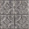 thumbnail image 1 of Paneles adhesivos para salpicadero IN HOME Camden color plata antigua 25 x 25 cm, 4 paneles, 1 of 5