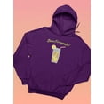 thumbnail image 3 of Buon Ferragosto Cool Drink Hoodie Women -Image by Shutterstock, Female Small, 3 of 4