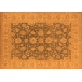 thumbnail image 1 of Ahgly Company Indoor Rectangle Oriental Orange Traditional Area Rugs, 7' x 10', 1 of 4