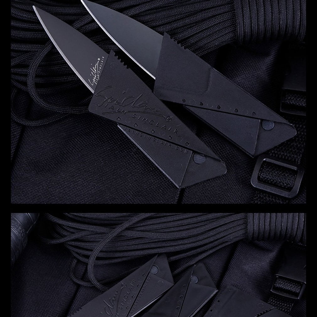 Outdoor Tool Credit Card Folding Knife Multifunctional