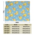 thumbnail image 5 of Little Yellow Duck Blanket Gifts for Playtime 80x60, 5 of 6