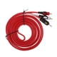 thumbnail image 5 of AUX Auxiliar de sonido de 3,5 2 Conectores RCA Cable Esté Rojo 10 pies, 5 of 8