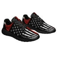 thumbnail image 6 of American flag Viking Shoes Sneakers for Women Men Black Size 8, 6 of 7