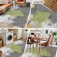 thumbnail image 5 of Sage Green Cement Gray Area Rugs 4'x6', Washable Small Throw Rugs for Office Bathroom, Modern Abstract Art Green Indoor Outdoor Rug Non-Slip Low Pile Carpet Runner Reversible Floor Mats, 5 of 8