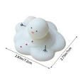thumbnail image 3 of Handmade Cute Melting Snowman Aromatherapy Candle Home Decoration Ornaments, 3 of 8