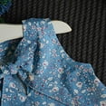 thumbnail image 3 of 2Pcs/Set Kids Baby Girls Summer Suits Cotton Floral Patterns Short Vest +Pants Clothing, 3 of 7