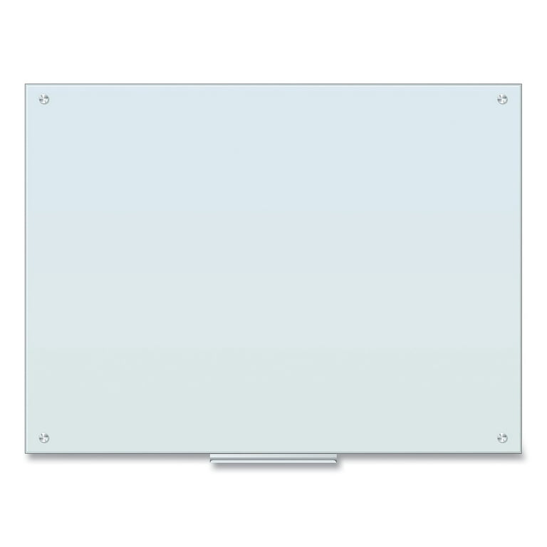 Dry Erase Surface with Adhesive Backing, 48 x 36, White Surface