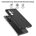 thumbnail image 4 of Galaxy S25 Plus Case, Takfox Samsung Galaxy S25 Plus 6.7" Basic Case [Frosted] Shockproof Case Liquid Silicone Gel Rubber Soft TPU Anti-slip Bumper Thin Matte Slim Phone Case Covers,Black, 4 of 13