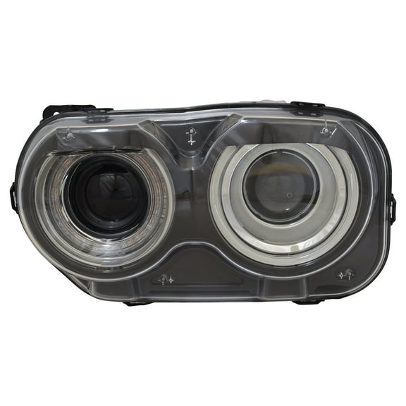 New Aftermarket  Premium Fit Driver Side Headlight Assembly 68174065AG Value fits 2015-2023 Dodge Challenger