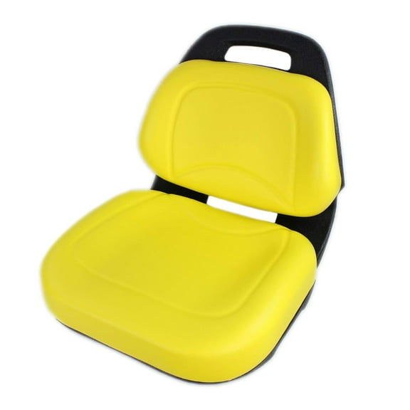 E-AUC11188 Deluxe Yellow Seat for Lawn Tractors X360, X340, X324, X320, X300R, X304, X300, X305R, X310, X330, X350, X350R, X354, X384, X380, X370, X394, X390, X580, X570 