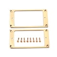 thumbnail image 4 of SKISUNO 2Ud Anillos De Montaje Para Pickup Humbucker De Metal Dorado Con Duradero Para Guitarra, 4 of 8