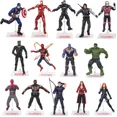 thumbnail image 4 of Figuras de acción articuladas originales de Marvel Avengers Falcon Winter Soldier Hulk Visio Ironman Thanos Spiderman Black Widows, 4 of 5
