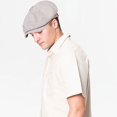 thumbnail image 4 of Jiibva Men's Breathable Octagonal Cap Vintage Newsboy Hat Casual Beret Hat Fashion Hip Hop Cap Street Cap for Spring Summer, 4 of 7