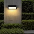 thumbnail image 4 of Lámpara de pared exterior LED impermeable IP66 con sensor de movimiento, iluminación exterior LED, luces de porche, luces de balcón y jardín, lámpara de pared exterior, 4 of 5