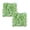 O614 Green A 2Pack, variant on 2Pcs Washcloth Loofah Combo, 2 In 1 Bath Loofah Sponge with Drawstring, Exfoliation Mesh Shower Puff Ball for Body Wash Cleansing and Smooth Skin,6.7 X 6.7 Inch(Purple) Happy 2026!