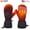 Black+Gray, variant on Heated Mittens Gloves for Men Women, 7.4V Rechargeable Electric Battery Heating Gloves, Winter Gloves for Ski Snowboarding Hunting Fishing