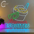 thumbnail image 3 of C-CRAFT Mexican Esquites Neon Sign Led Light Up 40 inch for Mexican Restaurant Wall Art Decor, 3 of 4