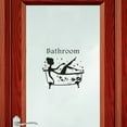 thumbnail image 3 of Home Decor Creative Wall Mobile Affixed Decoration Window With Decorative Sticker Black, 3 of 3
