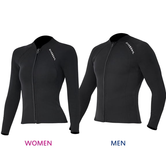Wetsuit, With Zipper Water Men Women Women With 2mm Men Women Mewmewcat