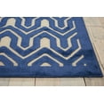 thumbnail image 3 of Nourison Ultima Ivory Blue Area Rug UL316 7'6" x 9'6", 3 of 6