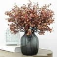 thumbnail image 4 of Artificial Cherry Blossom Stems with Gypsophila - for Home Decor Wedding Centerpieces Table Arrangements, Realistic Flowers for Living Room, No Maintenance, Artificial Flowers Dark Pink, 4 of 9