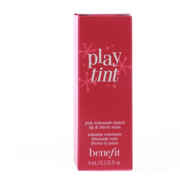 Benefit Play Tint Pink Lemonade Tinted Lip & Cheek Stain, 0.2 oz